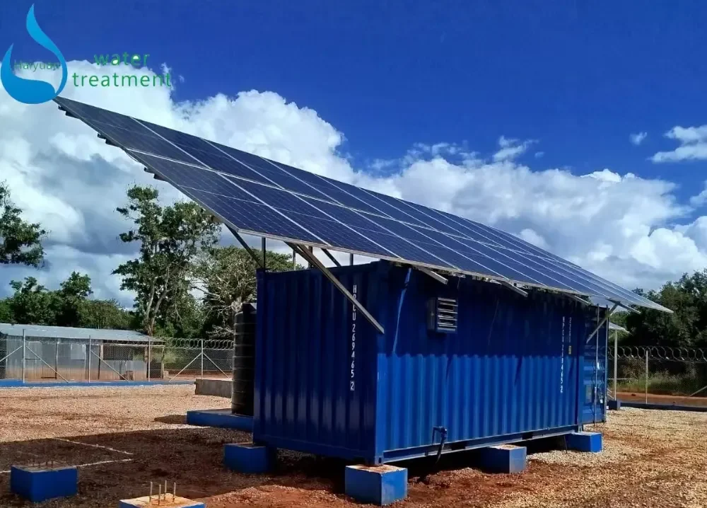 Solar Containerized｜Mobile RO Water Purification