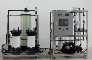 this is a marine desalination system to make fresh water on boat