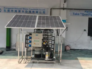 solar water filtration system