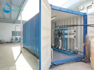 Custom containerized reverse osmosis system by HaiYuan for industrial water treatment