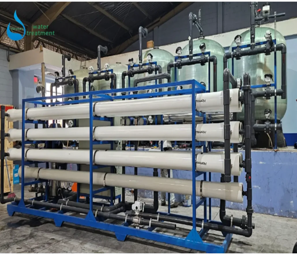 Reverse osmosis system for pure water treatment