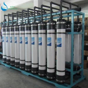 Ultrafiltration system for effective water treatment