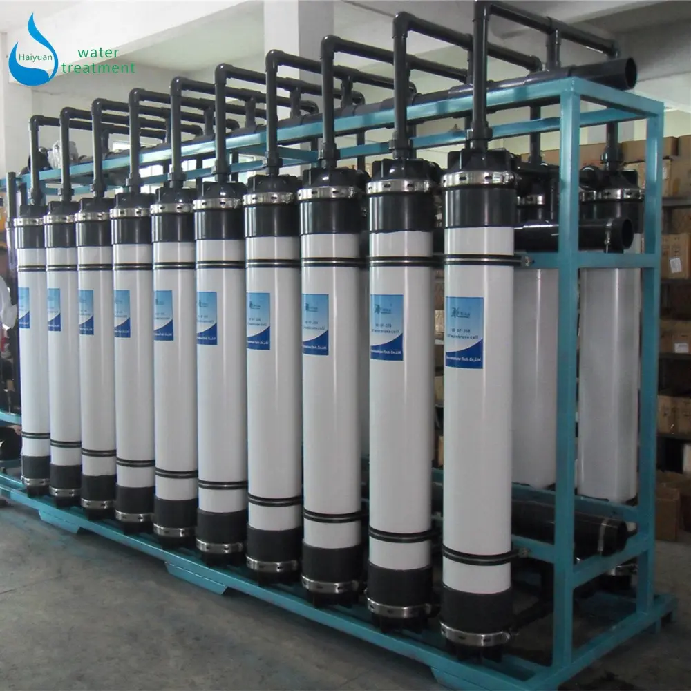 Ultrafiltration system for effective water treatment