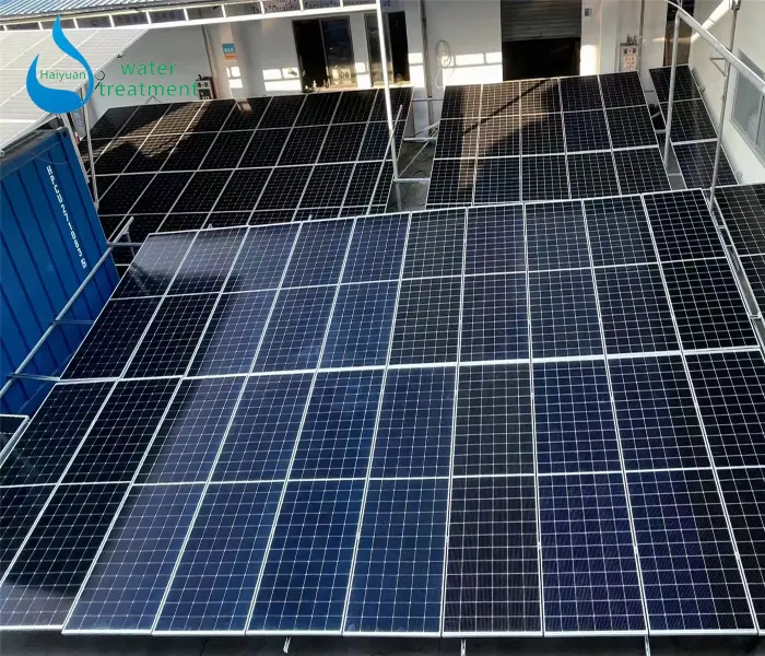 solar reverse osmosis water system