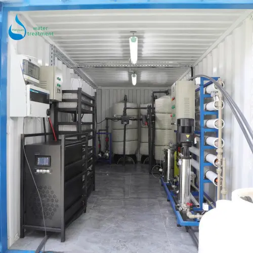 mobile reverse osmosis water plant
