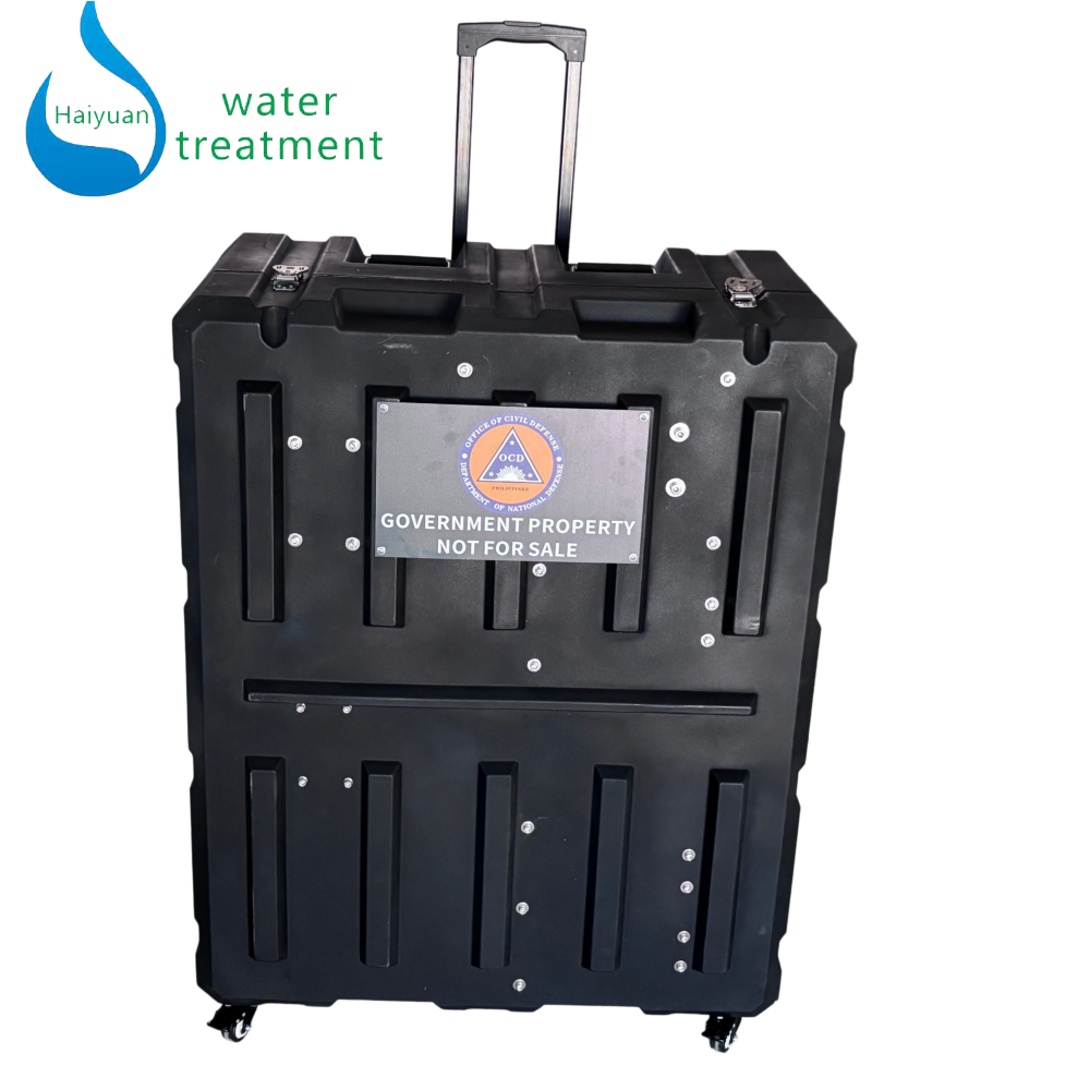 Suitcase Portable seawater desalination plant